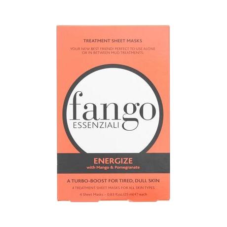 Borghese Fango Essenziali Energise Treatment Sheet Mask 4 x 25ml