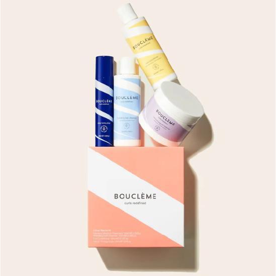 Boucleme Colour Revival Kit 30ml Colour Toning Drops, 100ml Curl Conditioner, 100ml Hydrating Hair Cleanser & 100ml intensive Moisture Treatment