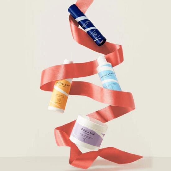 Boucleme Colour Revival Kit 30ml Colour Toning Drops, 100ml Curl Conditioner, 100ml Hydrating Hair Cleanser & 100ml intensive Moisture Treatment