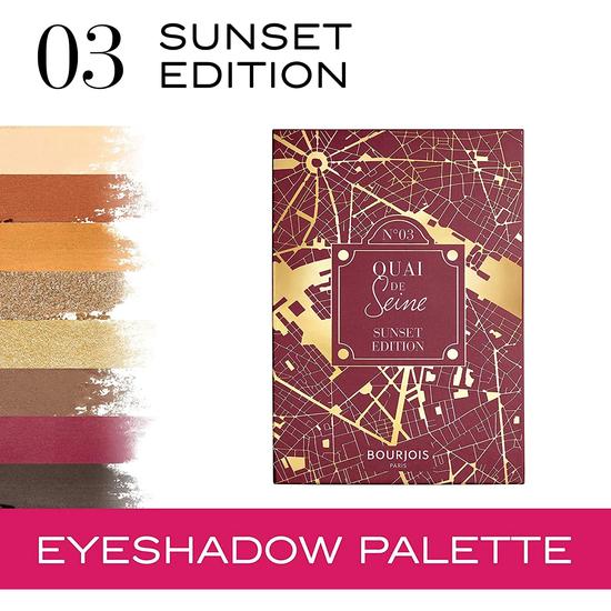 Bourjois 4 In 1 Eye Palette Quai De Seine 03 Sunset Edition