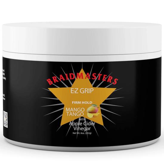 Braid Masters EZ Grip Mango Tango Firm Hold Braid & Loc Gel 232 g