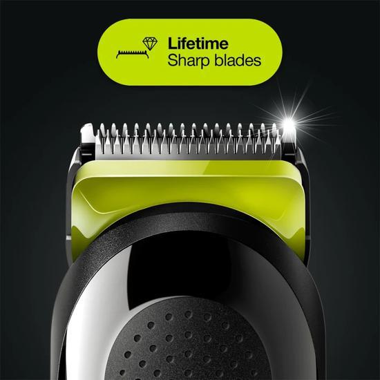 Braun All-In-One Trimmer MGK3221 6-in-1 trimmer with 5 attachments