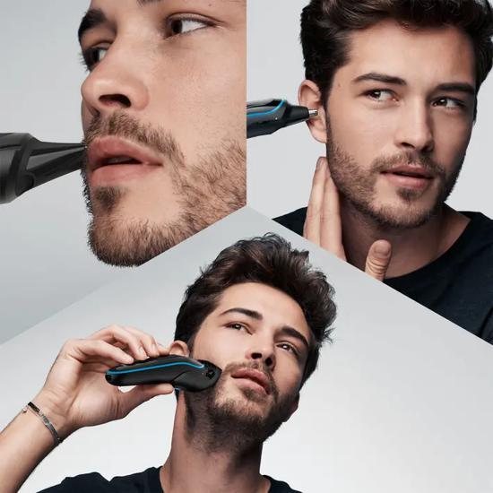 Braun All-in-One Trimmer MGK5280 9-in-1 trimmer with 7 attachments
