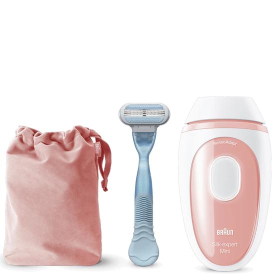 Braun IPL Silk-expert Mini PL1014 Including 2 extras (Travel Pouch and Gillette Venus Razor)