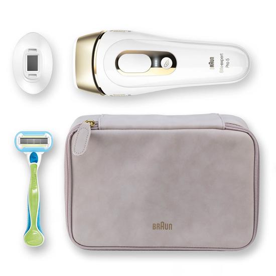 Braun IPL Silk-expert Pro 5 PL5124 IPL with 3 Extras: Precision Head, Venus Razor and Premium Pouch