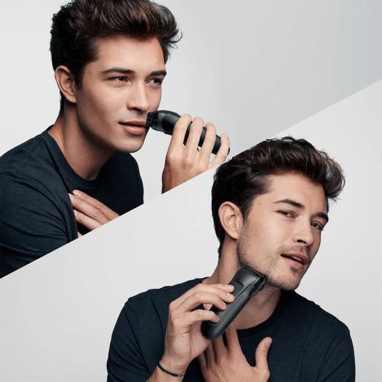 Braun Series 3 300s Shaver With 3 Flexible Blades Black