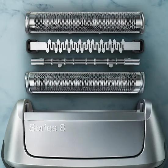 Braun Series 8 8390cc Wet & Dry Electric Shaver Silver