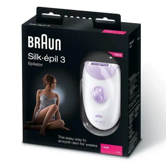 Braun Silk Epil 3 3170 Epilator White/Purple