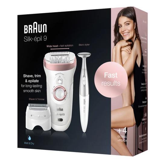 Braun Silk Epil 9 SensoSmart 9/890 Wet & Dry Epilator
