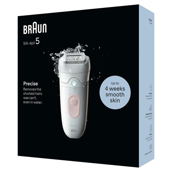 Braun Silk-epil Series 5 5-000 Epilator White/Flamingo