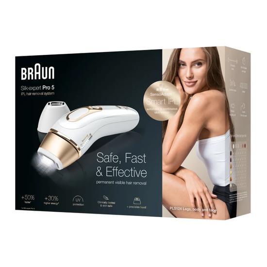 Braun Silk-Expert Pro 5 PL5124 IPL With 3 extras