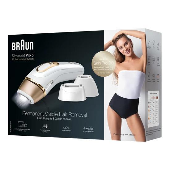 Braun Silk-Expert Pro 5 PL5257 IPL With 4 extras