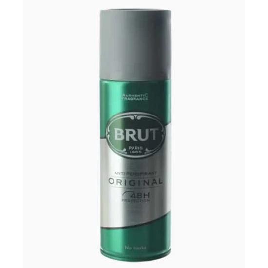 Brut Original Mens Anti-Perspirant 48h Deodorant With Distinctive Fragrance 200ml