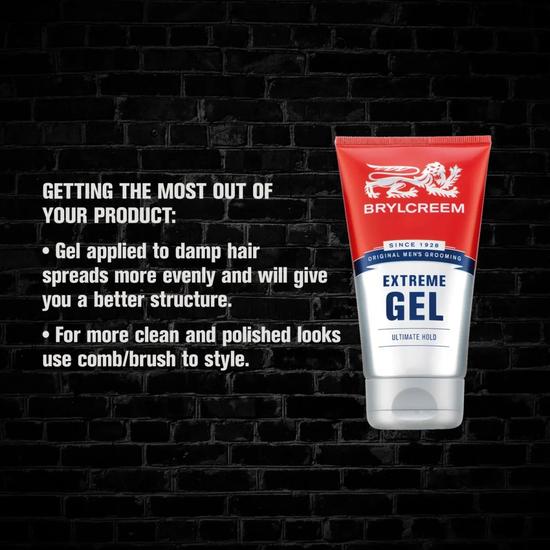 Brylcreem Extreme Hair Gel Ultimate Hold 150ml