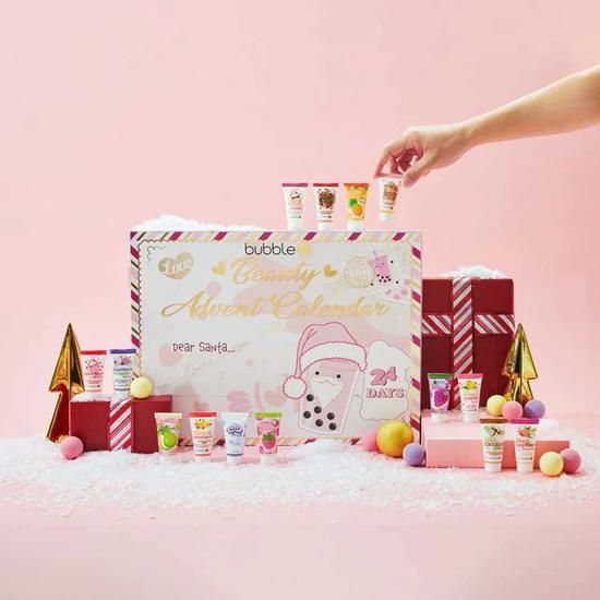 Bubble T Beauty Advent Calendar 24 windows