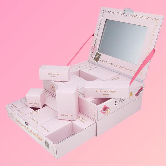 Bubble T Big Beauty Advent Calendar 24 Windows
