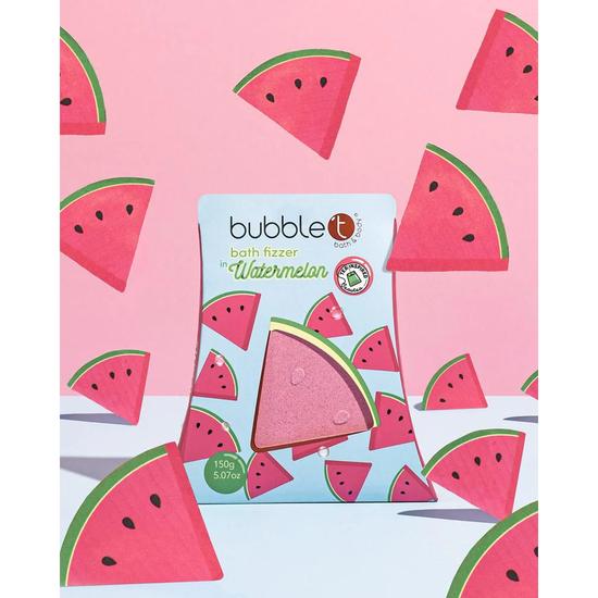 Bubble T Fruitea Edition Fizzing Watermelon Bath Bomb 150g