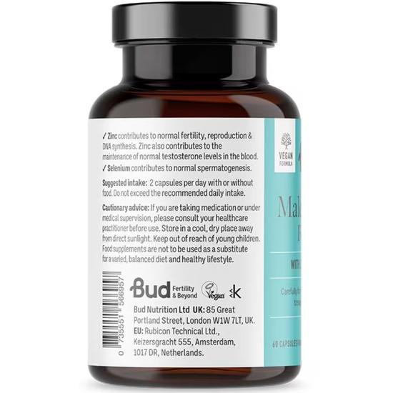 Bud Nutrition Male Fertility Formula Tablets 60 Tablets