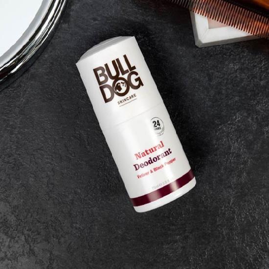 Bulldog Black Pepper & Vetiver Natural Deodorant 75ml