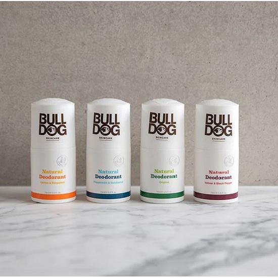 Bulldog Lemon & Bergamot Natural Deodorant 75ml