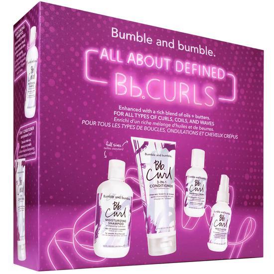 Bumble and bumble All About Defined Bb.Curls Set Curl Moisturizing Shampoo + Curl 3-in-1 Conditioner + Curl Defining Cream + Curl Reactivator