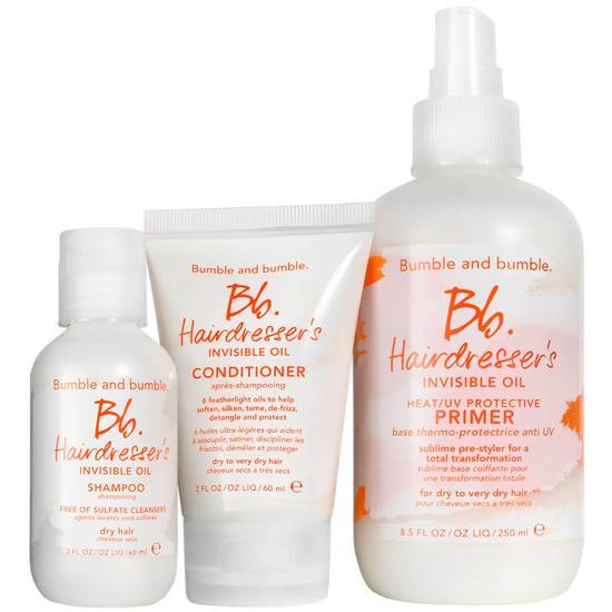 Bumble and bumble All About Hydration Set Hairdresser's Invisible Oil Shampoo + Conditioner + Heat/UV Protective Primer