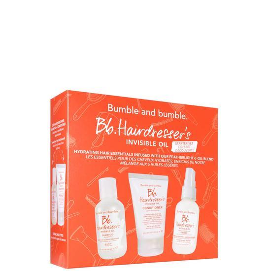 Bumble and bumble Hairdresser's Invisible Oil Starter Set 60ml Shampoo, 60ml Conditioner & 60ml Protective Primer