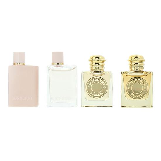BURBERRY Her + Goddess Eau De Parfum Mini Gift Set 5ml
