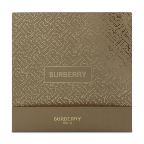 BURBERRY Hero 50ml Eau De Toilette 75ml Hair & Body Wash Set Gift Set
