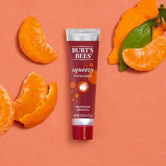 Burt's Bees Squeezy Tinted Lip Balm Sweet Peach
