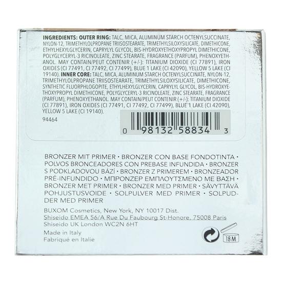 Buxom Staycation Vibes Primer-Infused Bronzer Rooftop Tan 4g