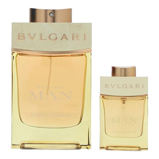 Bvlgari Man Terrae Essence Eau De Parfum 100ml + 15ml Gift Set For Him 100ml