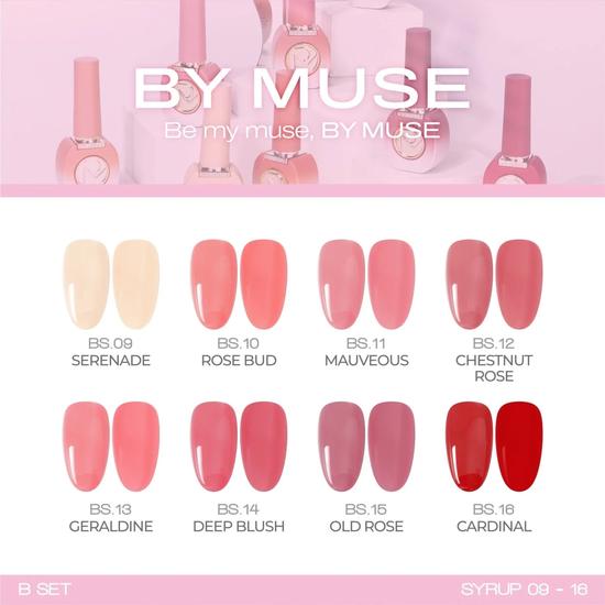 By Muse Syrup Colour Gel Polish B Set BS.09