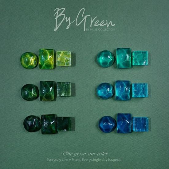 By Muse Tint Colour Gel Polish By Green BT.15