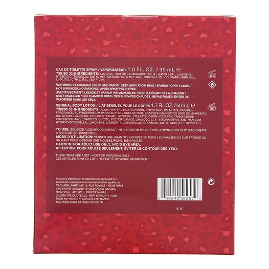 Cacharel Amor Amor Eau De Toilette 30ml & Body Lotion 50ml Gift Set 30ml