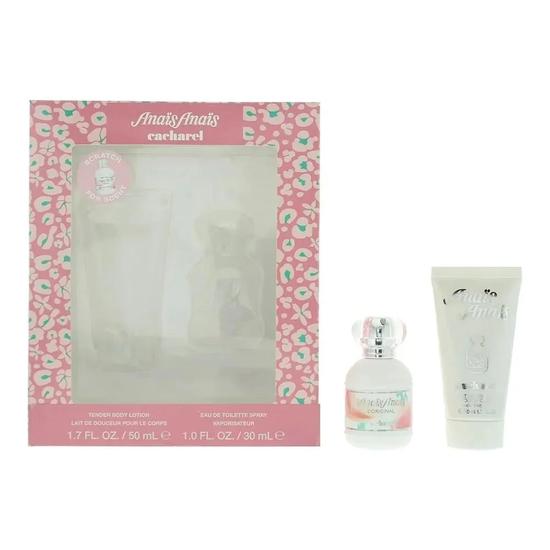 Cacharel Anais Anais Gift Set 30ml Eau De Parfum + 50ml Body Lotion