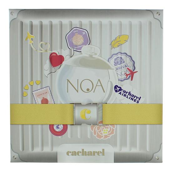 Cacharel Noa Eau De Toilette + Body Lotion Gift Set For Her 100ml