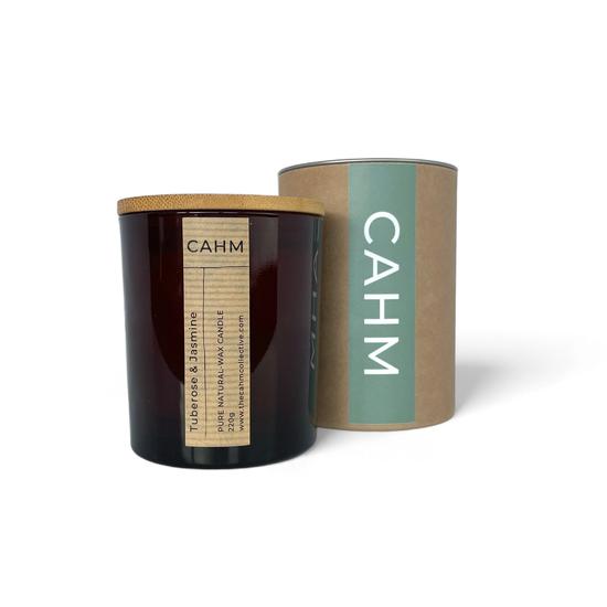 CAHM Tuberose & Jasmine Candle Amber