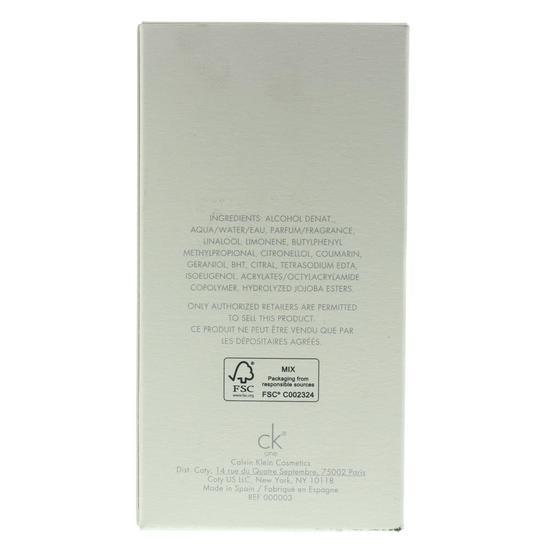 Calvin Klein CK One Eau De Toilette 200ml
