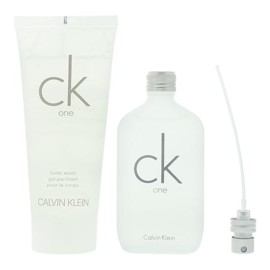 Calvin Klein CK One Eau De Toilette 50ml + Shower Gel 100ml Gift Set 50ml