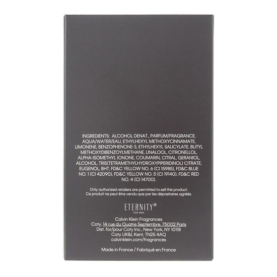 Calvin Klein Eternity For Men Eau De Parfum 50ml