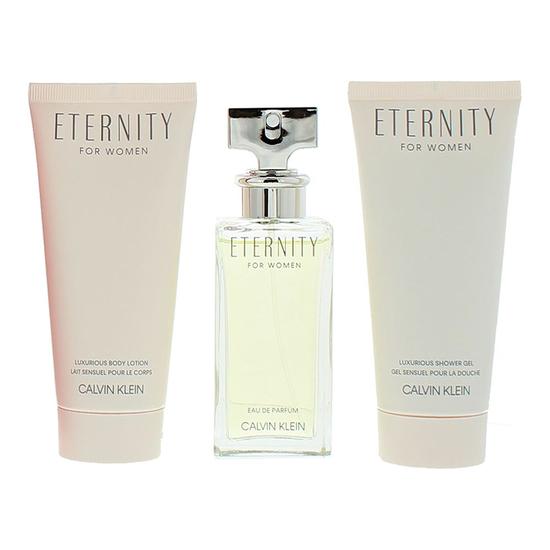 Calvin Klein Eternity For Women Eau De Parfum Gift Set 50ml