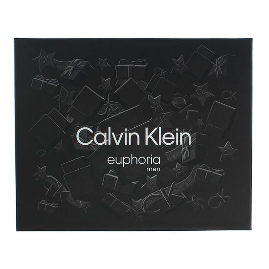 Calvin Klein Euphoria Men Eau De Toilette Gift Set 3 Piece