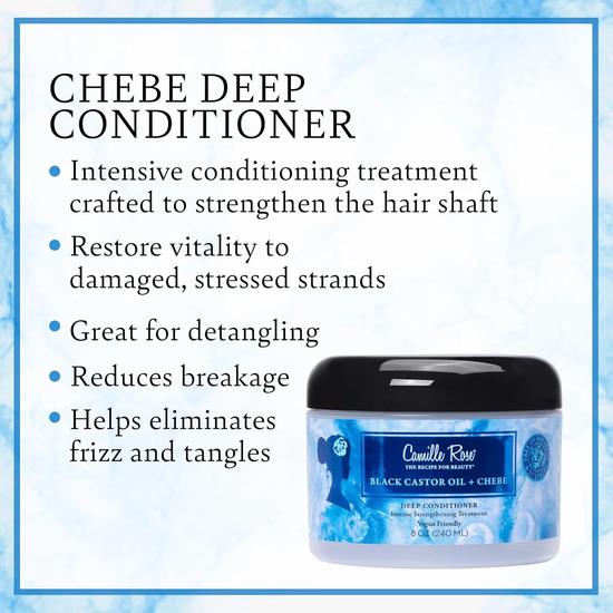 Camille Rose Black Castor Oil Plus Chebe Deep Conditioner 240ml