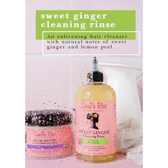 Camille Rose Sweet Ginger Cleansing Rinse W Castor & Aniseed Oil 355ml