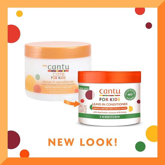 Cantu Care For Kids Leave-In Conditioner No Sulphate, Silicone, Parabens 283 g