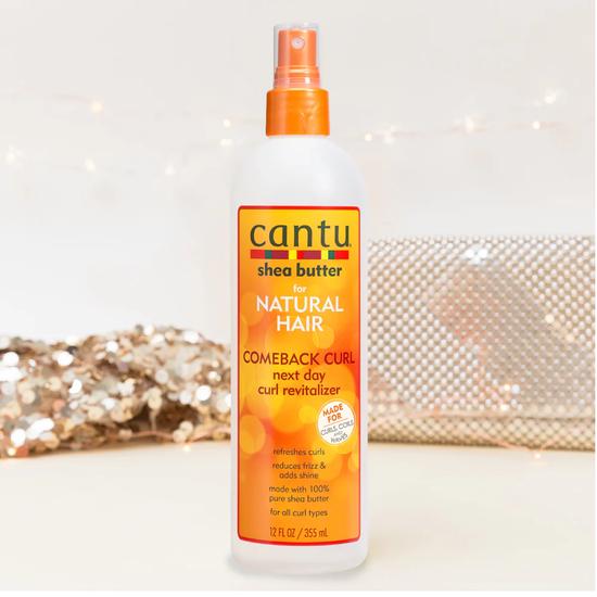 Cantu For Natural Hair Comeback Curl Next Day Curl Revitalizer