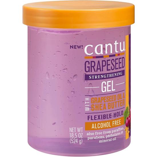 Cantu Grapeseed Strengthening Gel Alcohol Free 524 g