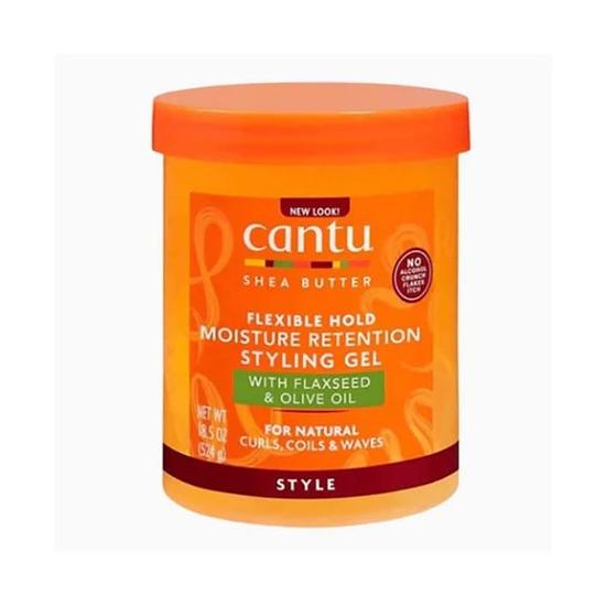 Cantu Shea Butter Moisture Retention Styling Gel With Flaxseed & Olive Oil 524 g