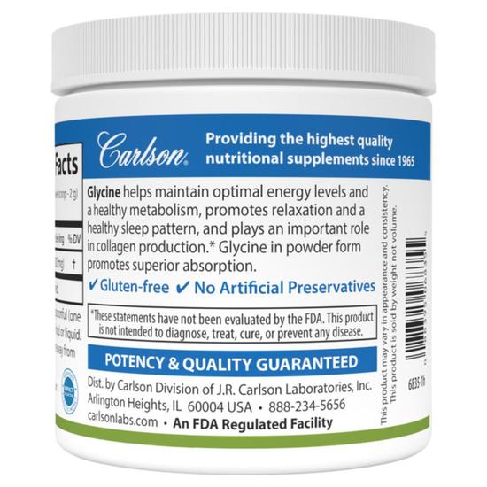 Carlson Labs Glycine Amino Acid Powder 100g